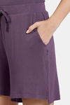 Amante Viscose Sleep Shorts - Vintage Violet — thumbnail 5